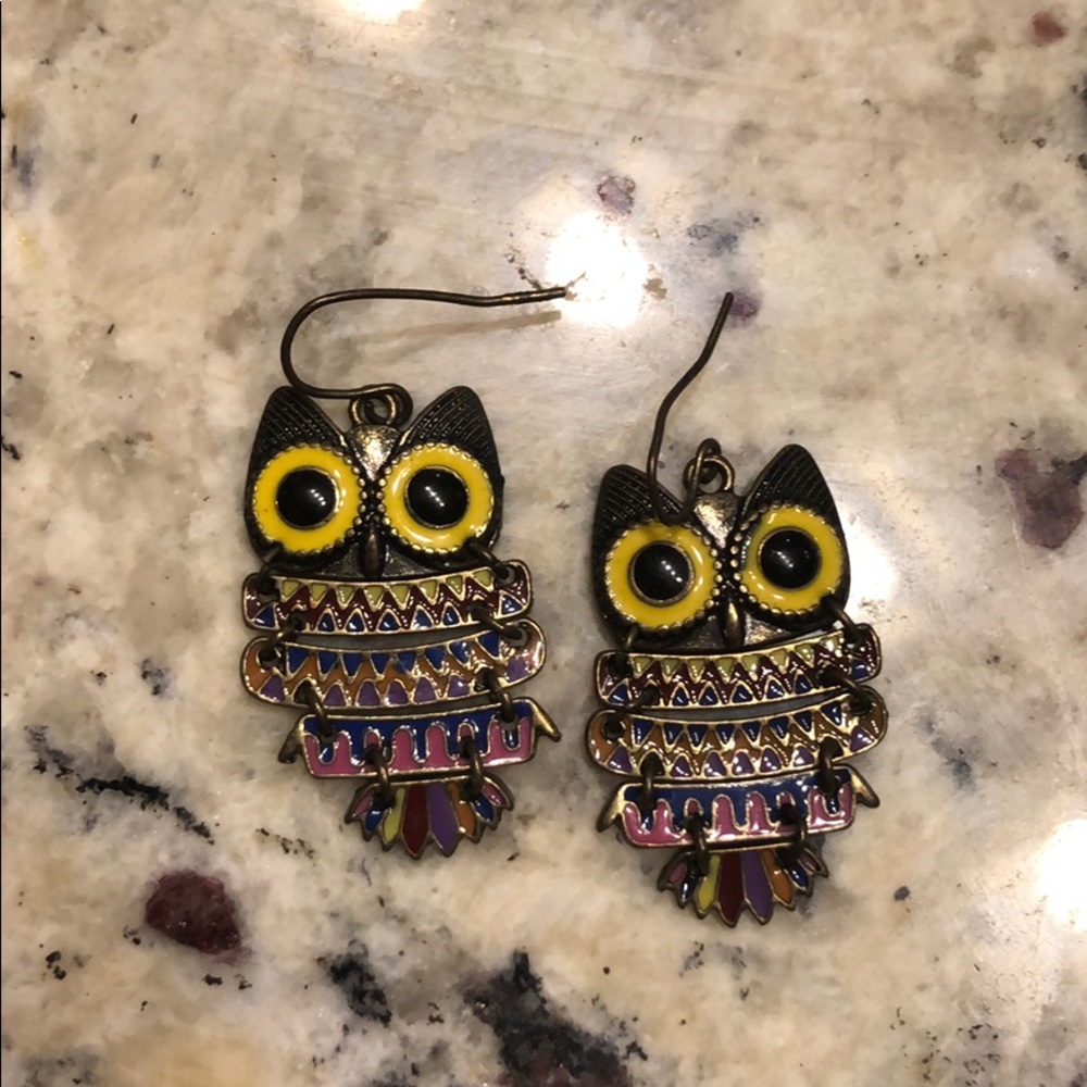 Owl earrings